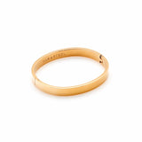 SILK & STEEL - Luccia Bangle | Gold
