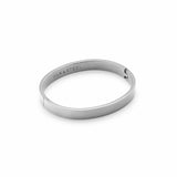 SILK & STEEL - Luccia Bangle | Silver