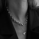 SILK & STEEL - Heirloom Necklace | Silver