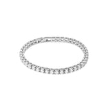 SILK & STEEL - Tennis Bracelet | Silver