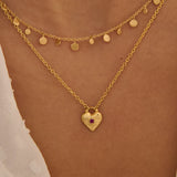 MURKANI - Love You Small Heart Necklace | Gold