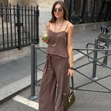 SANCIA - The Luna Pant - Truffle