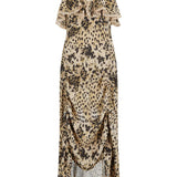 SPELL - Snow Leopard Strappy Gown - Animal
