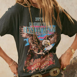 SPELL - Elysian Biker Tee - Charcoal
