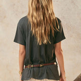 SPELL - Elysian Biker Tee - Charcoal