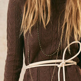 SPELL - Lou Lou Knit Top - Cacao