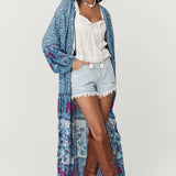 SPELL - Love Jetty Gown - Blue Nirvana