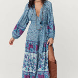 SPELL - Love Jetty Gown - Blue Nirvana