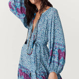 SPELL - Love Jetty Gown - Blue Nirvana