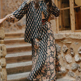 SPELL - Marmont Maxi Skirt - Whiskey