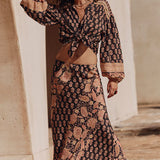 SPELL - Marmont Maxi Skirt - Whiskey