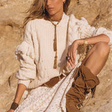 SPELL - Nomadic Knit Jumper - Cloud