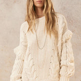 SPELL - Nomadic Knit Jumper - Cloud