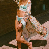 SPELL - Painter's Garden Gown - Seafoam