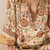 SPELL - Sannah Blouse - Golden Ochre