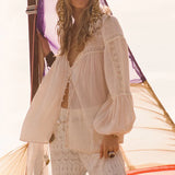 SPELL - Siesta Pant - White Sand