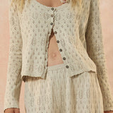 SPELL - Rhodes Knit Cardigan - Sand