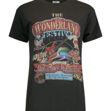 SPELL - Wonderland Biker Tee - Charcoal