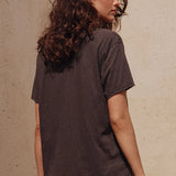 SPELL - Wonderland Biker Tee - Charcoal