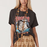 SPELL - Stormy River Biker Tee - Charcoal