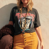 SPELL - Stormy River Biker Tee - Charcoal