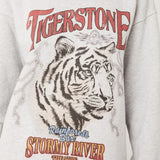 SPELL - Stormy River Sweatshirt - Grey Marle