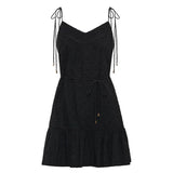 Kivari - Suki Strappy Mini Dress - Black