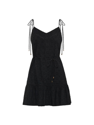Kivari - Suki Strappy Mini Dress - Black