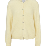 AMERICAN DREAMS - Susan Alpaca Cardigan - Light Yellow