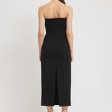 Tojha - Prim Bonded - Crepe Dress - Black