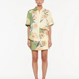KIVARI - Lotte Shirt - Green / Cream
