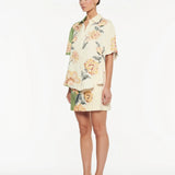 KIVARI - Lotte Shirt - Green / Cream