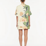 KIVARI - Lotte Shirt - Green / Cream