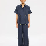 KIVARI - Jaxon Shirt - Petrol