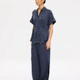 KIVARI - Jaxon Shirt - Petrol