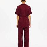 KIVARI - Jaxon Shirt - Plum