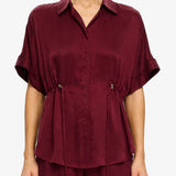 KIVARI - Jaxon Shirt - Plum