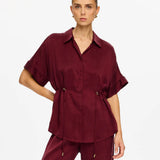 KIVARI - Jaxon Shirt - Plum