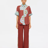 KIVARI - Enzo Shirt - Maroon