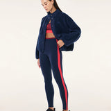P.E NATION - Technique Quilt Jacket - Dark Navy