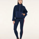 P.E NATION - Technique Quilt Jacket - Dark Navy
