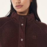 P.E NATION - Technique Quilt Jacket - Mahogany