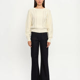 KIVARI - Talia Knit - Cream