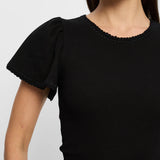 KIVARI - Tallulah Tee - Black