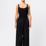 MOSSMAN - Tied Down Pant - Black