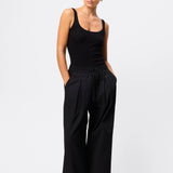 MOSSMAN - Tied Down Pant - Black