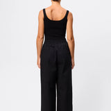 MOSSMAN - Tied Down Pant - Black