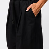 MOSSMAN - Tied Down Pant - Black