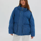 TOAST SOCIETY - Denim Puffer