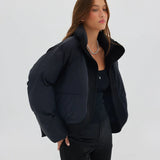 TOAST SOCIETY - Curved Front Puffer - Black